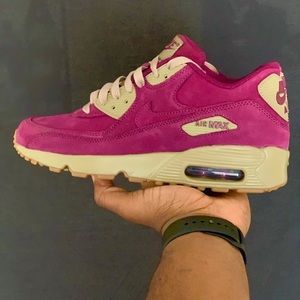 Nike Air Max 90 Winter PRM Bordeaux Bamboo Suede